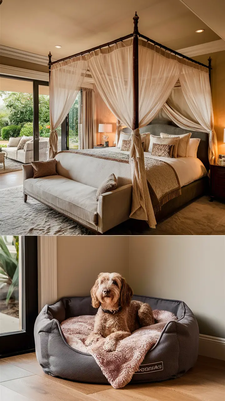 Visual Reference: 8 Master Bedroom Ideas With Dog Beds