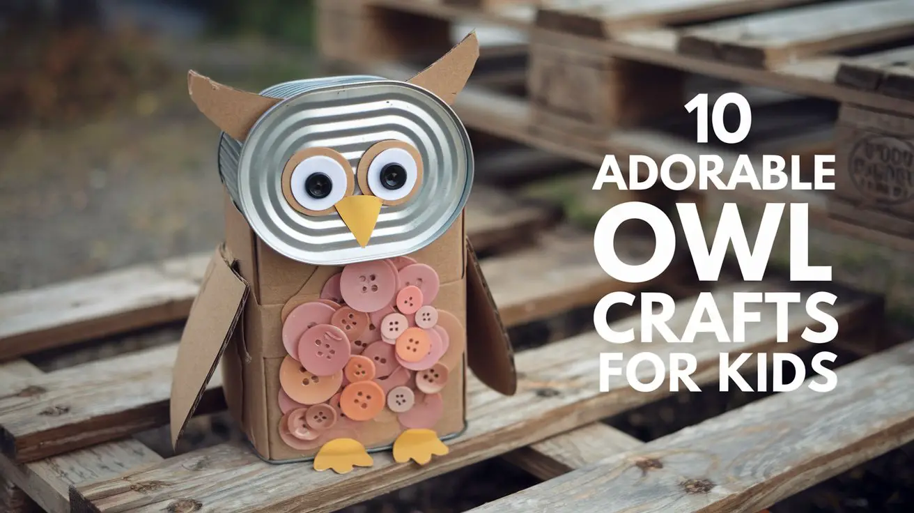 10 adorable owl crafts for kids in fall season