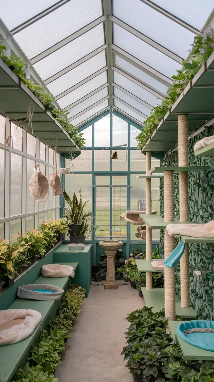 10 Inspiring Outdoor Cat Room Ideas - middlekingdomrescue.com