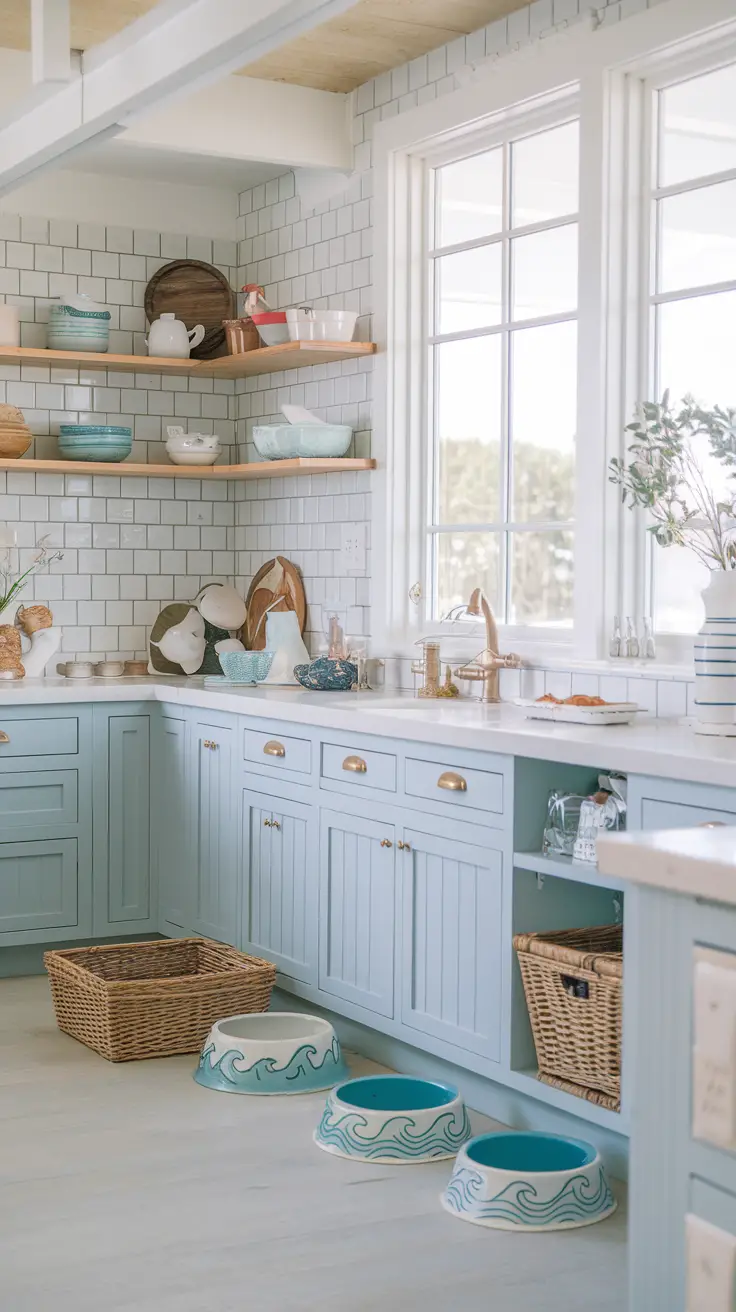 13+ Sleek Kitchen Designs with Pet Stations - middlekingdomrescue.com