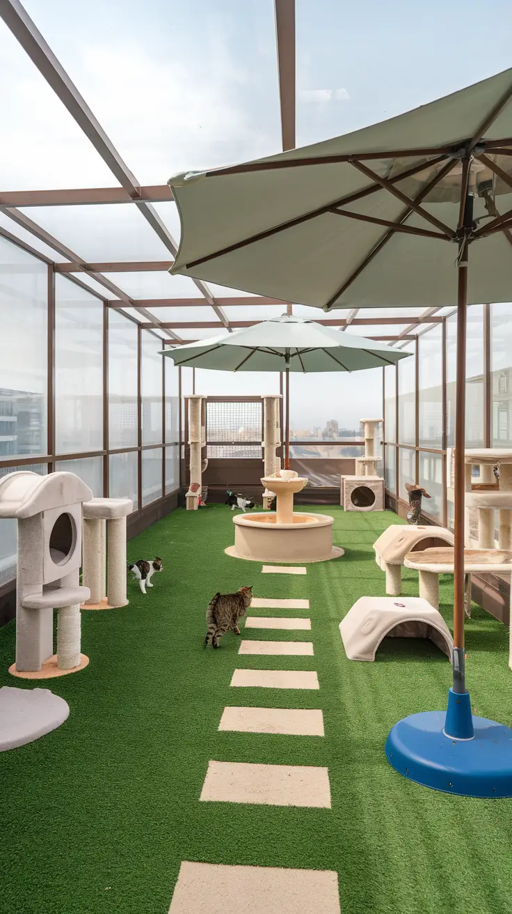 22 Outdoor Cat Enclosure Ideas for Safe and Happy Felines ...