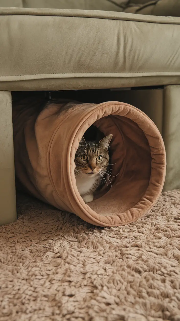 5 DIY Cat Tunnel Design Plans Create the Ultimate Feline Playground ...