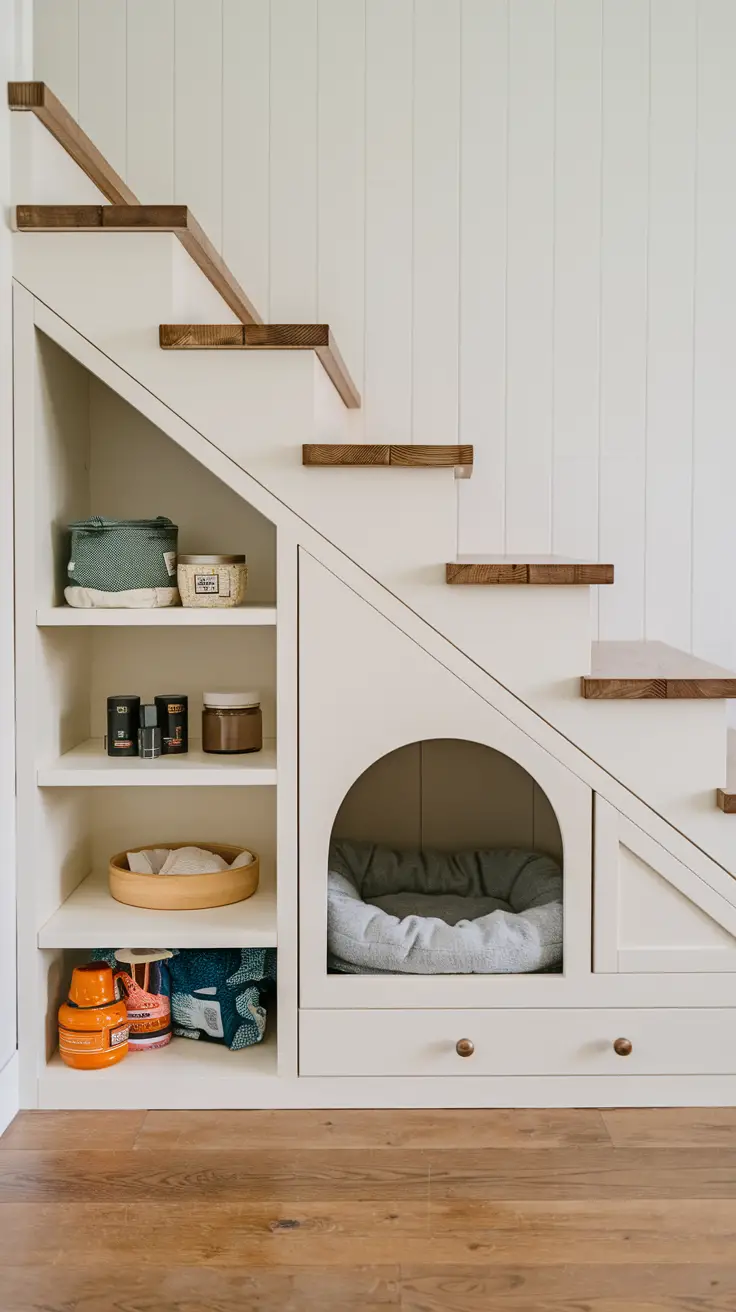 6+ Under the Stairs Dog House Ideas Smart & Stylish Spaces for Your Pup ...