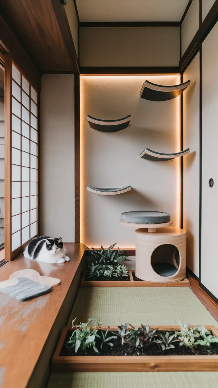Photo inspiration: Picture Idea: 10 Modern Apartment Cat Ideas For Small Spaces
