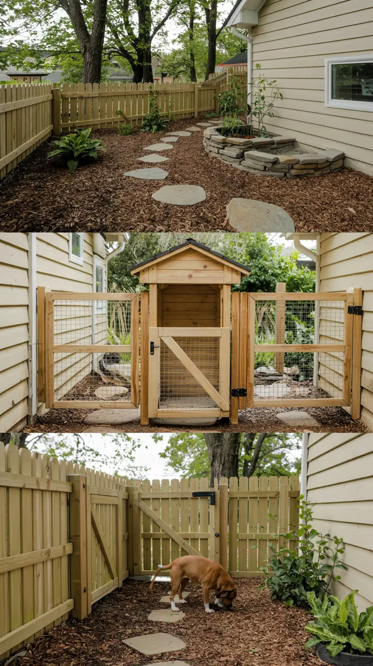 10+ Backyard Dog Fence Ideas That Actually Work - middlekingdomrescue.com - Backyard Dog Fence Plans