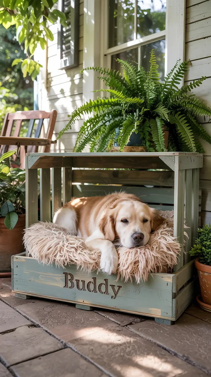 Picture Idea: 11 DIY Dog Bed Designs That Blend Into Your Home