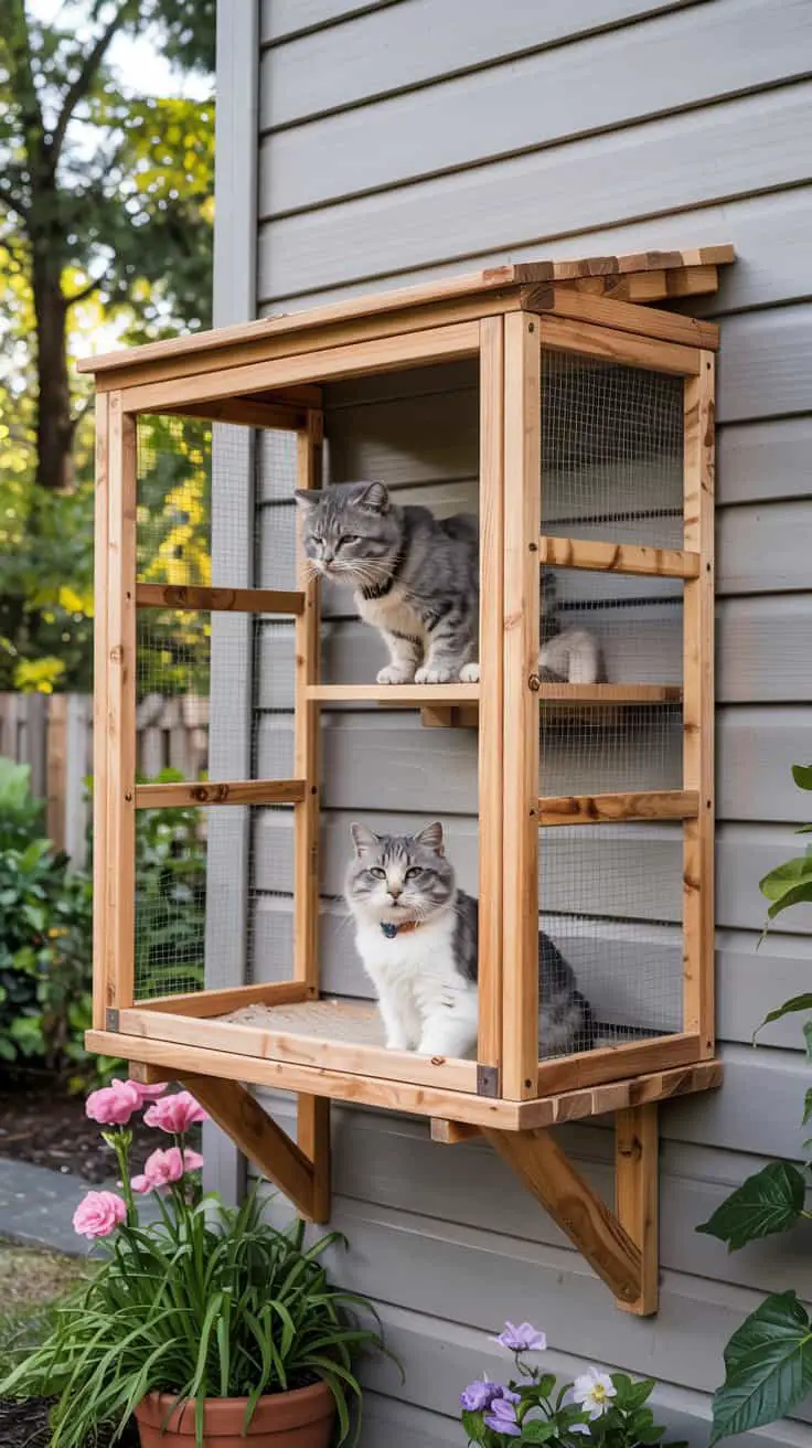 6 Do-It-Yourself Cat House Ideas for Creative Outdoor Setups ...