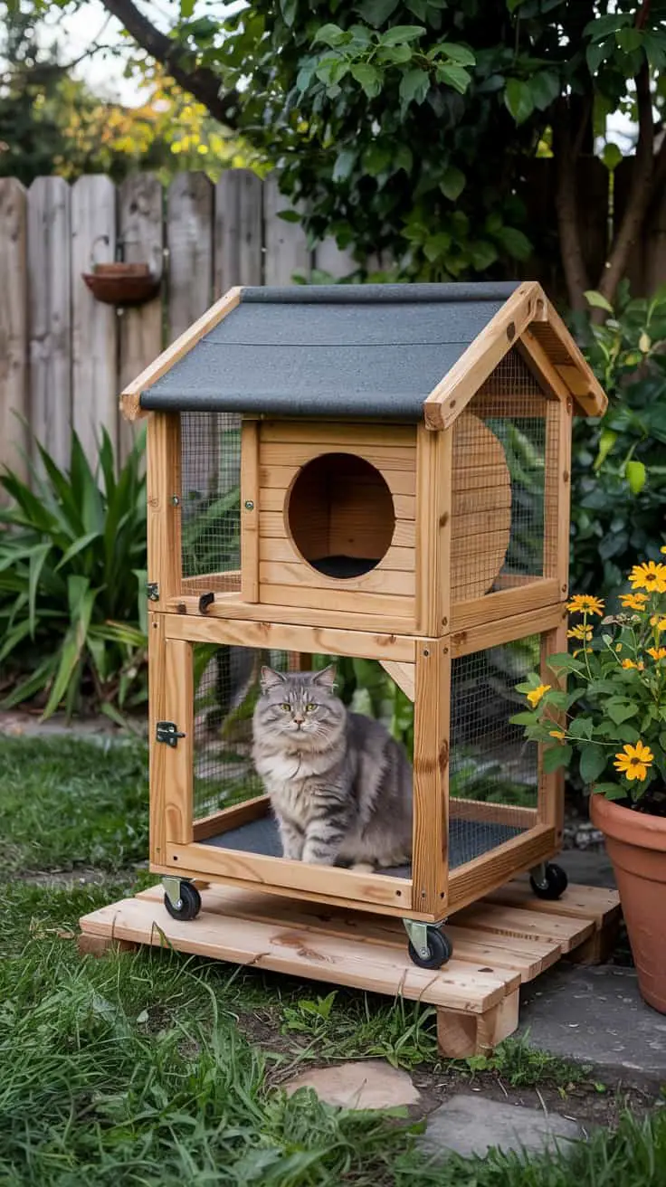 6 Do-It-Yourself Cat House Ideas for Creative Outdoor Setups ...