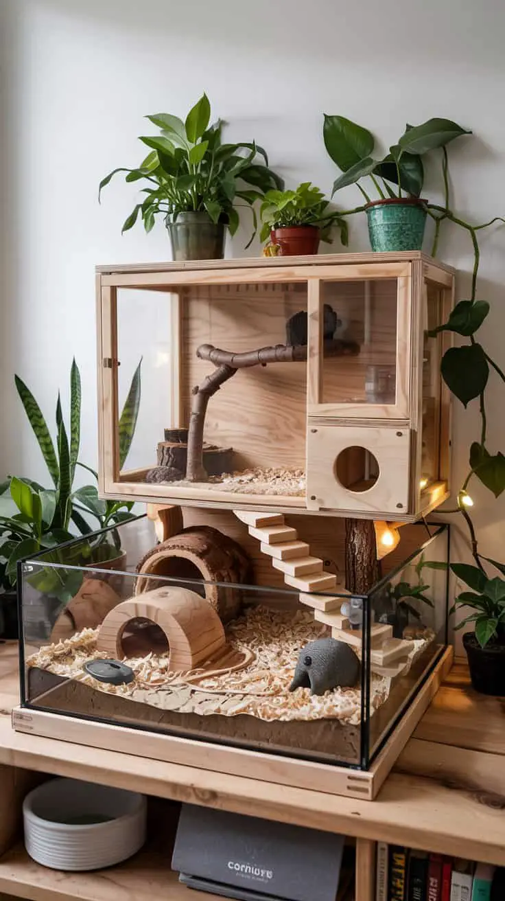 6+ Hamster Cage Ideas With Hamster Scaping - middlekingdomrescue.com