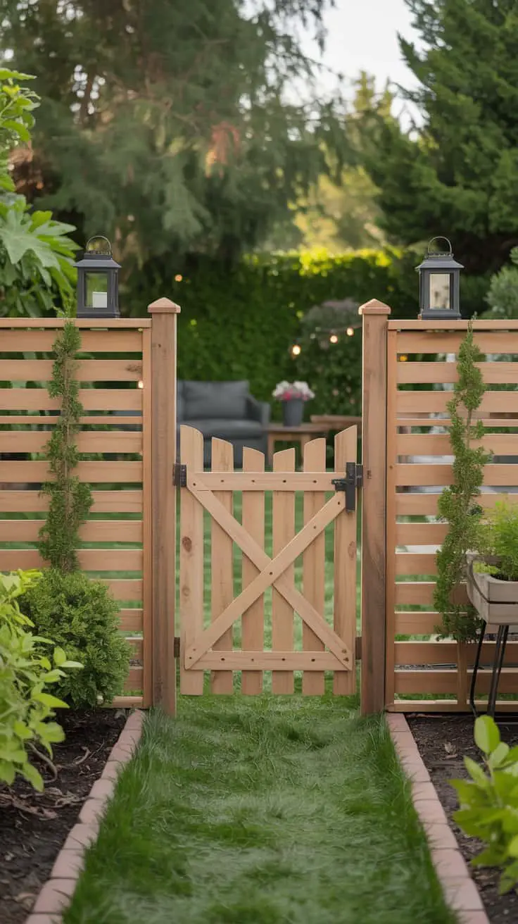 How to Design a Dog Fence with Gate Inside Your Yard ...