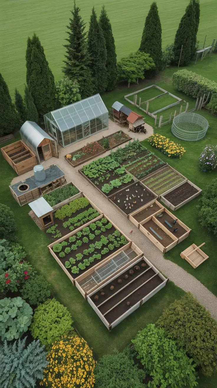 10+ Hobby Farm Layout Design Ideas for Families - middlekingdomrescue.com