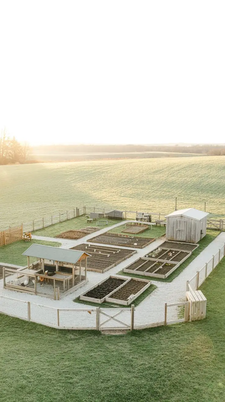 Simple Starting Farm A Fresh Start Farm: Family-Friendly Hobby Farm Layout Ideas for the New ...