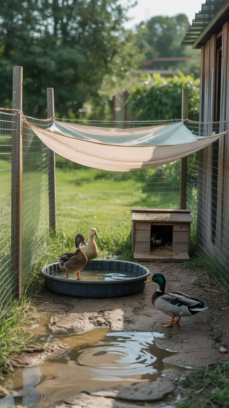 15+ Duck Pool Ideas for a Happy Backyard Duck Run - middlekingdomrescue.com